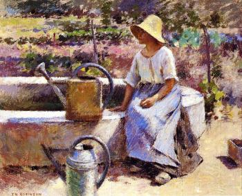 Theodore Robinson : The Watering Pots